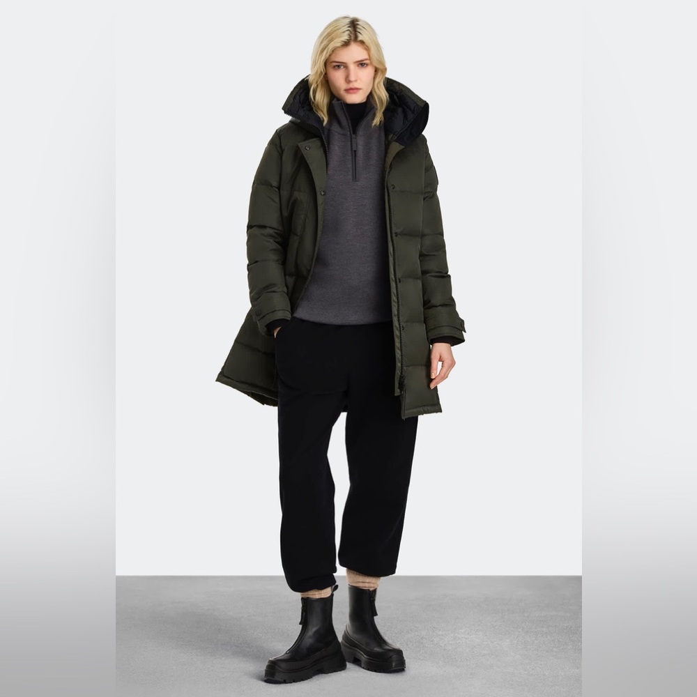 Canada Goose Shelburne parka Performance Satin Black Label - Picture 2 of 3